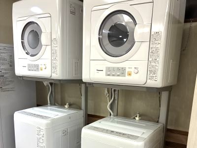 ランドリー、無料でご利用いただけます