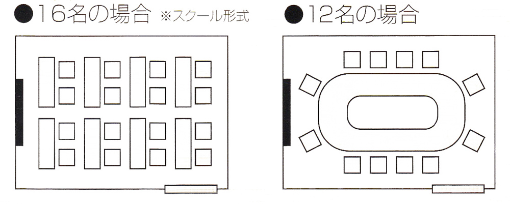 小会議室レイアウト